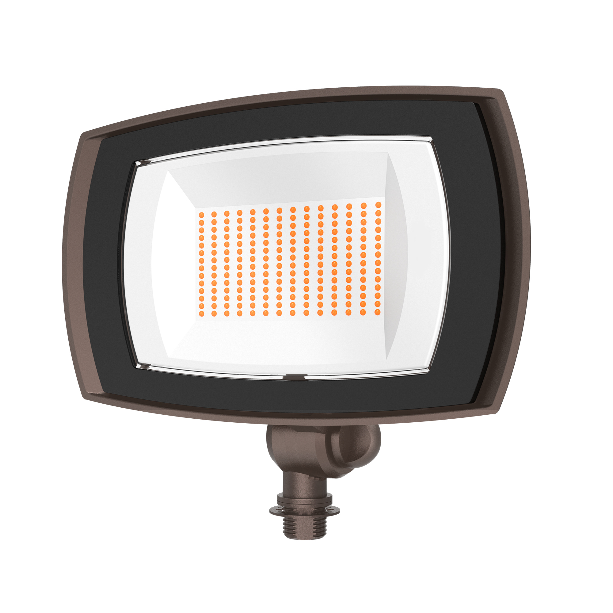 HALO:ARFL 200-Watt Equivalent, 3000 Lumens, Bronze, 4K CCT 120V Switch, Integrated LED Flood Light